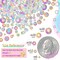 18-Color Crystal Resin Rhinestones – 2mm & 3mm Flatback Gems for Nails, Face, Body, Crafts, DIY Tumblers, Clothing & Accessories